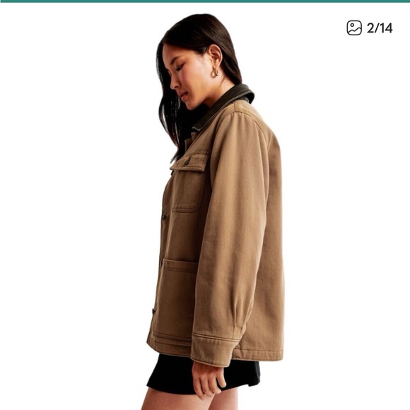 Abercrombie Chore / Barn Jacket - Picture 2 of 5